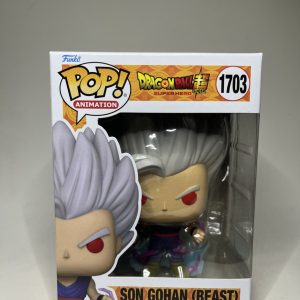 Funko Pop! Dragon Ball Super Son Gohan Beast #1703 Vinyl Damaged Box