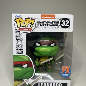 Funko Pop! Comics TMNT #32 Leonardo Vinyl Figure PX Previews Exclusive 2021