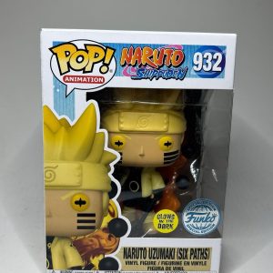 Funko Pop Naruto Uzumaki Six Paths #932 GITD Special Edition Glow Vinyl NIB