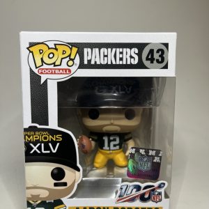Funko Pop NFL #43 Aaron Rodgers Green Bay Packers Vinyl Figure