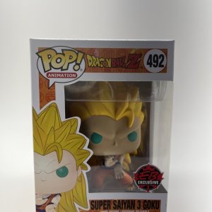 Funko Pop Animation DragonBall Z Super Saiyan 3 Goku #492 EB Games Exclusive New