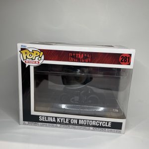 Funko Pop! Rides The Batman: Selina Kyle on Motorcycle #281 Vinyl Figure DAMAGED