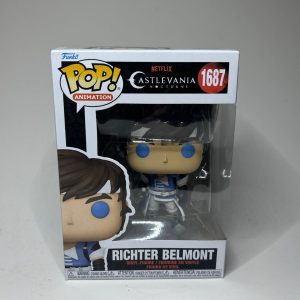 Funko Pop Richter Belmont #1687 Castlevania Nocturne Netflix Anime Vinyl NIB