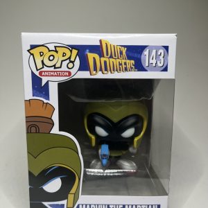 Funko Pop Marvin the Martian #143 Duck Dodgers Looney Tunes Vaulted Rare NIB
