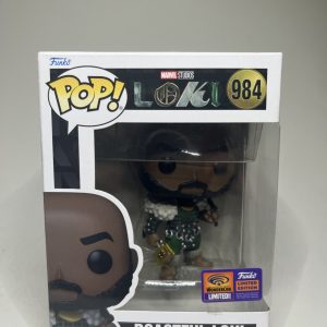 Marvel Loki Funko Pop! #984 Boastful Loki WonderCon 2021 Limited Edition NIB