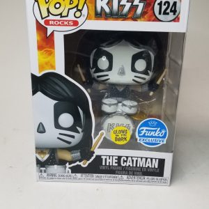 Funko Pop! Rocks: Kiss -  THE CATMAN #124 FUNKO EXCLUSIVE GLOW IN THE DARK