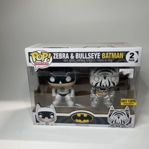 Funko Pop Zebra Batman & Bullseye Batman 2 Pack