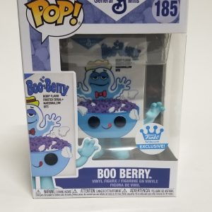 Funko POP! Ad Icons General Mills Boo Berry #185 Cereal Box Shop Exclusive New