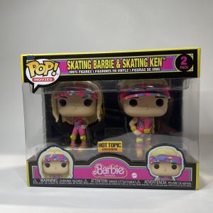 Funko POP! Movies: Barbie - Skating Barbie and Skating Ken HOT TOPIC EXCLUSIVE