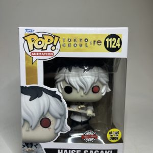 Funko Pop Tokyo Ghoul:re #1124 Haise Sasaki GITD Special Edition Exclusive