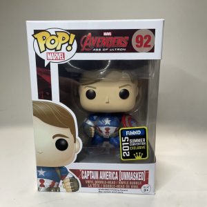 Captain America Unmasked FUNKO POP!—SDCC