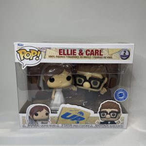 FUNKO POP ! Disney Pixar UP : ELLIE & CARL 2 PACK POP IN A BOX