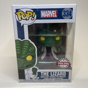 Funko Pop Marvel The Lizard #334 Vinyl Bobblehead Special Exclusive Damaged