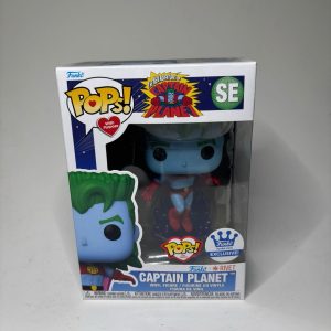 Funko Pop Captain Planet SE Funko Shop Exclusive Pops With Purpose Vinyl NIB
