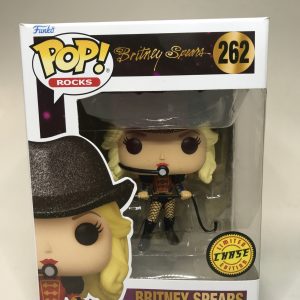 Funko POP! Rocks Figure - BRITNEY SPEARS w/ Hat (Circus) #262 *CHASE VERSION*