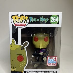 Rick and Morty Funko Pop Animation #264 Krombopulos Michael 2017 Fall Exclusive