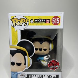 Funko Pop Gamer Mickey #515 EB Games Exclusive Vinyl Figure Disney