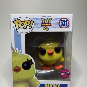 Funko Pop! Toy Story 4 Ducky #531 Flocked Exclusive Vinyl Figure Disney Pixar