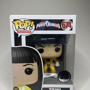 Power Rangers Funko Pop! #674 Trini Yellow Ranger 25th Anniversary Vinyl Figure