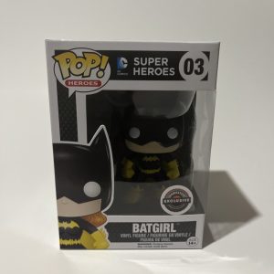 Funko Pop! DC Heroes #03 – Batgirl GameStop Exclusive – Rare Vaulted – Mint Box