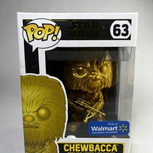Funko Pop Star Wars Chewbacca Gold Walmart Exclusive #63