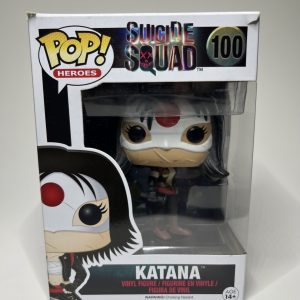 Funko Pop Heroes Katana #100 Suicide Squad Opened Box Damage DC Comics