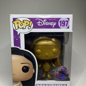 Funko Pop Disney Pocahontas #197 Gold Disney Store Exclusive Vinyl Figure