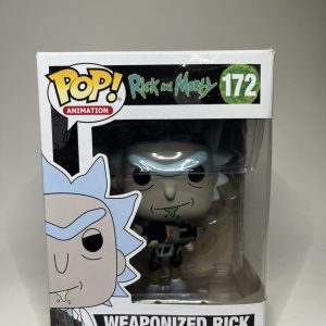 Rick and Morty Funko Pop Animation #172 Weaponized Rick Vinyl Figure