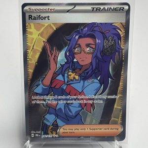 Raifort 142/131 Full Art Supporter Pokémon Card