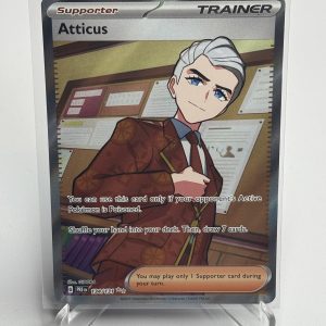 Atticus 134/131 Full Art Supporter Pokémon Card