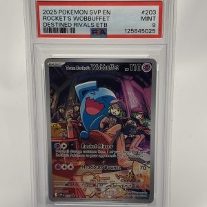 Team Rocket’s Wobbuffet PSA 9 Pokémon SVP Promo SVP203