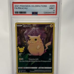 Pikachu Full Art PSA 9 Pokémon Celebrations 005/025