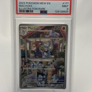 Machoke Illustration Rare PSA 9 Pokémon 151 177/165