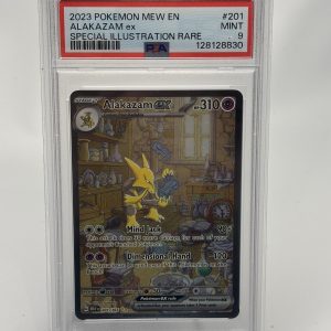 Alakazam ex Special Illustration Rare PSA 9 Pokémon 151 201/165