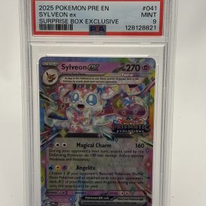 Sylveon ex Surprise Box Exclusive PSA 9 Pokémon 041/131