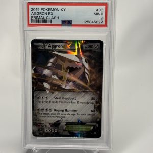 Aggron ex PSA 9 Pokémon Primal Clash 93/160