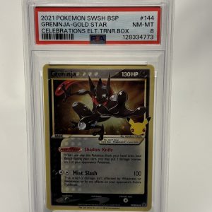 Greninja Gold Star PSA 8 Pokémon Celebrations ETB Promo SWSH144