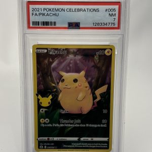Pikachu Full Art PSA 7 Pokémon Celebrations 005/025