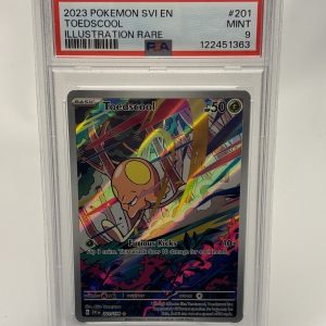 Toedscool Illustration Rare PSA 9