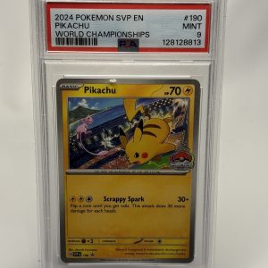 Pikachu World Championships PSA 9