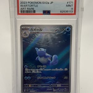 Wartortle Art Rare Japanese PSA 9