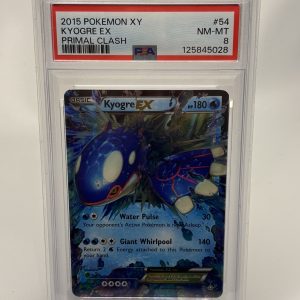 Kyogre EX Primal Clash PSA 8