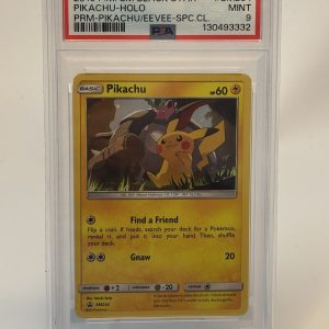 Pikachu SM234 PSA 9 Black Star Promo