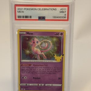 Mew #011 PSA 9 Celebrations 25th Anniversary 2021