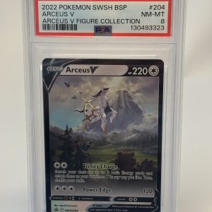 Arceus V #204 PSA 8 Figure Collection Promo 2022