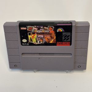 WWF Super WrestleMania SNES Super Nintendo Original Authentic Cartridge Only