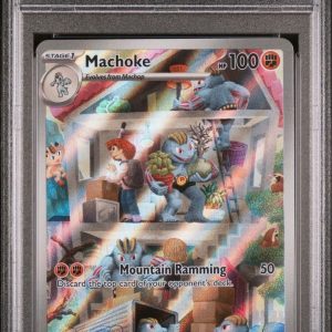 Machoke Illustration Rare #177 PSA 9 2023 MEW EN