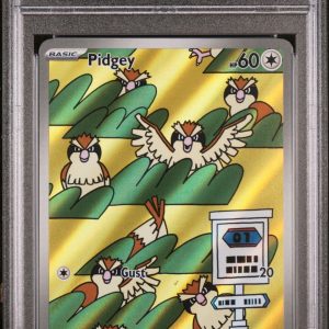 Pidgey Illustration Rare #207 PSA 10 2023 OBF EN