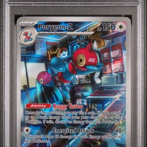Porygon-Z Illustration Rare #214 PSA 9 2023 PAR EN