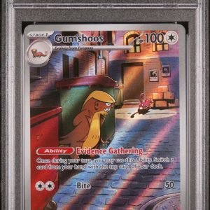 Gumshoos Illustration Rare #153 PSA 8 2025 MEG EN